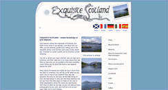 Desktop Screenshot of exquisitescotland.com