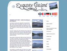 Tablet Screenshot of exquisitescotland.com